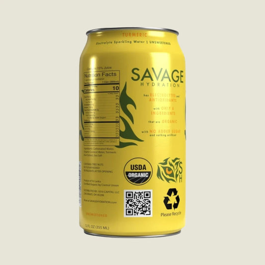 Savage Hydration | Turmeric | 6-pack