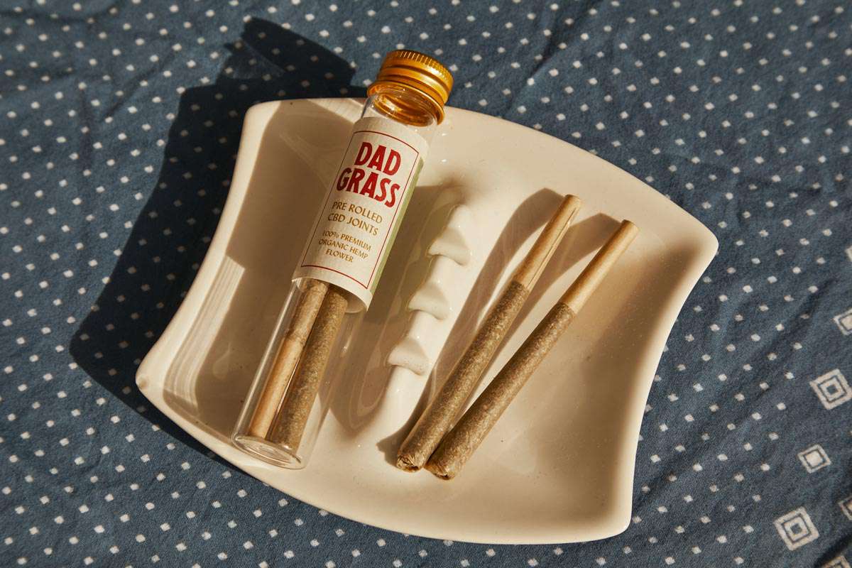 DAD GRASS | CBD Pre Rolled Hemp "Twoobie"