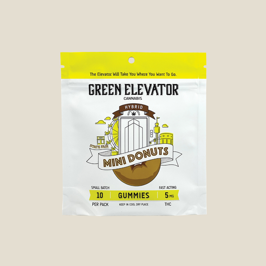 Green Elevator | Donuts Gummies 5mg