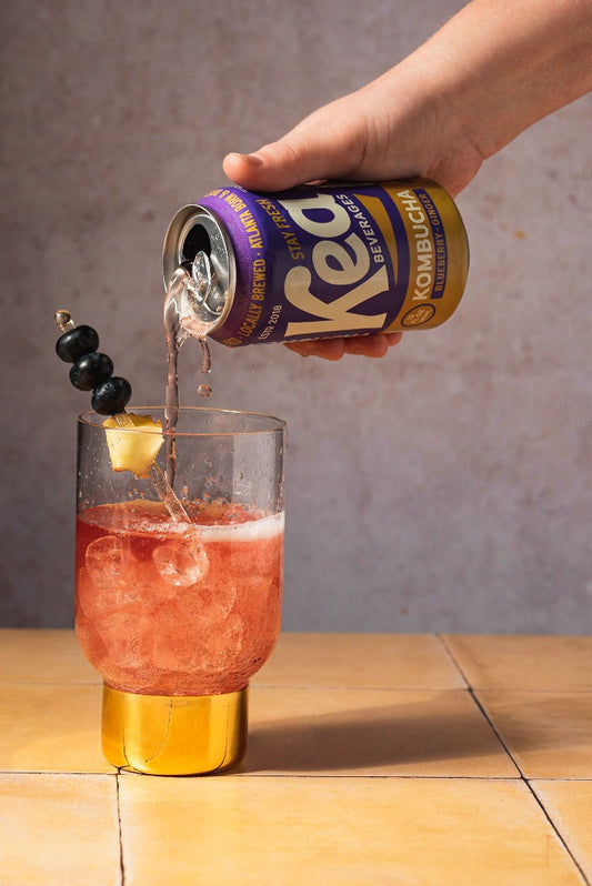 Kea Beverages | Blueberry & Ginger | 6-pack