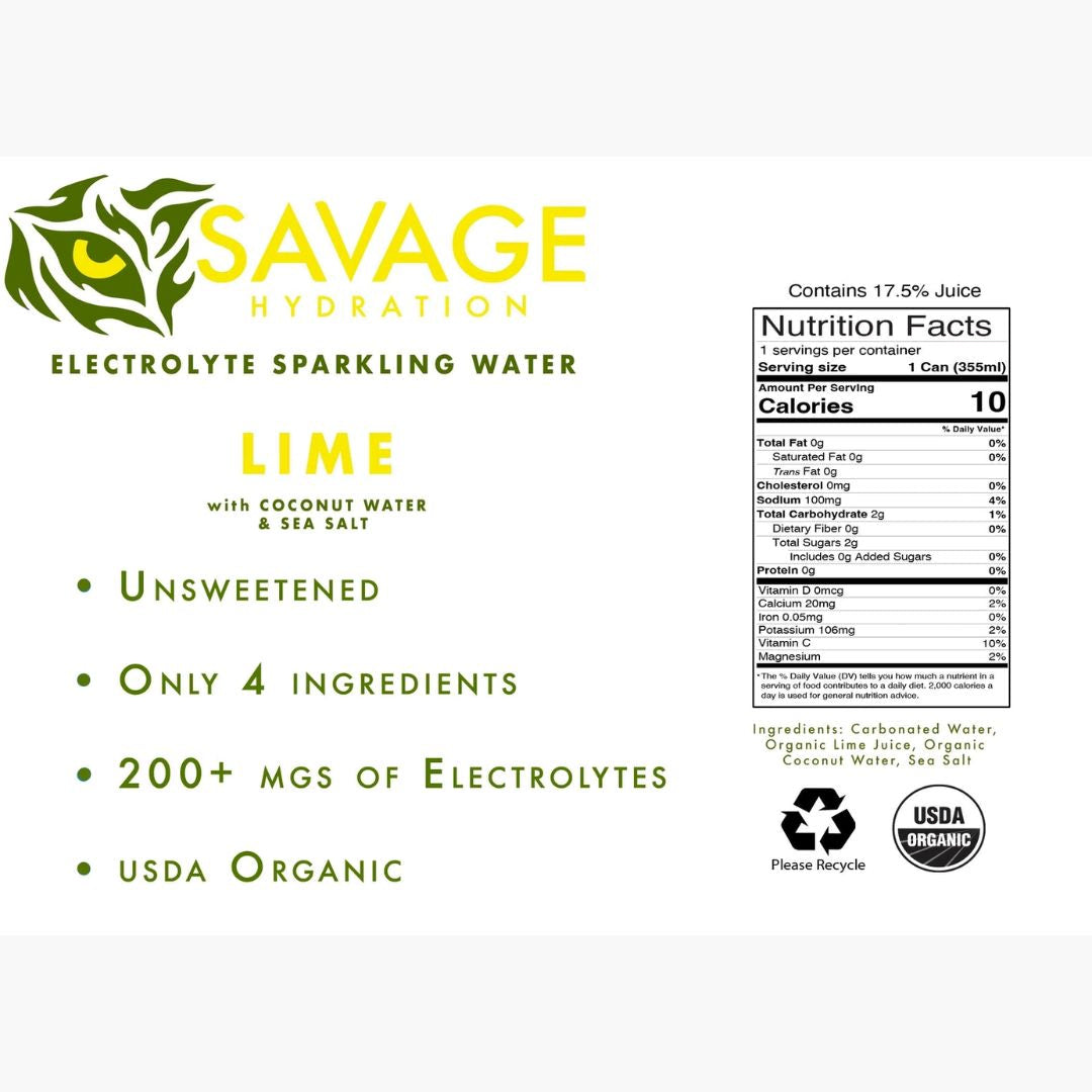 Savage Hydration | Lime