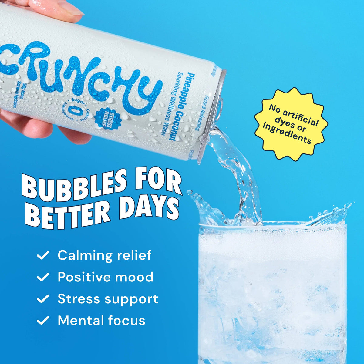 Crunchy Hydration Water | Pineapple Coconut-3