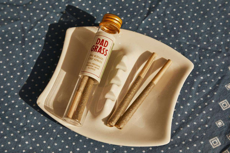 DAD GRASS | CBD Pre Rolled Hemp "Twoobie"-zoom-