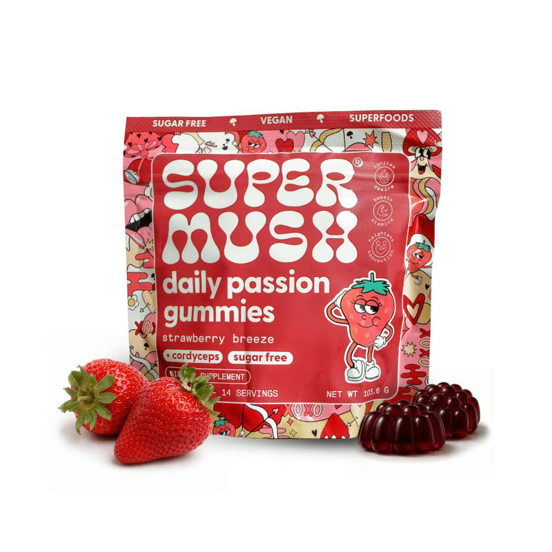 Super Mush | Daily Passion Gummies | 28 count-zoom-