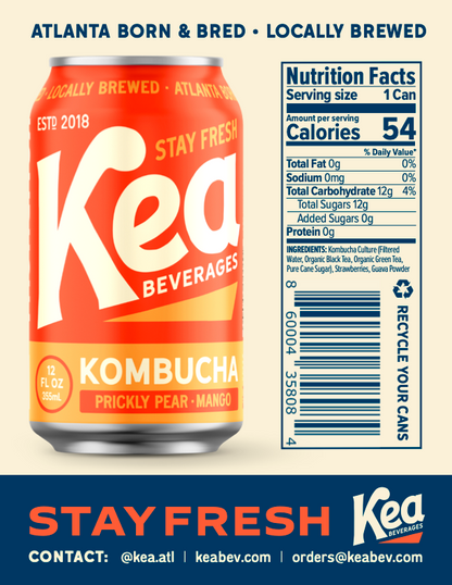 Kea Beverages | Prickly Pear & Mango