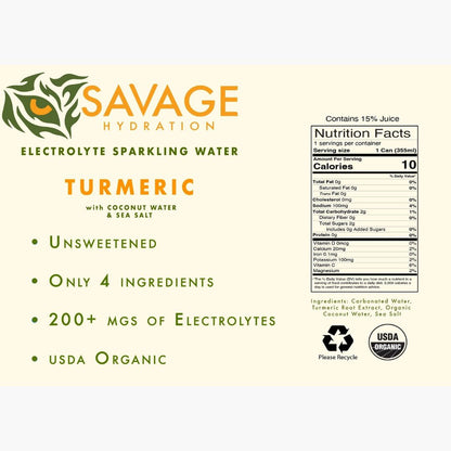 Savage Hydration | Turmeric