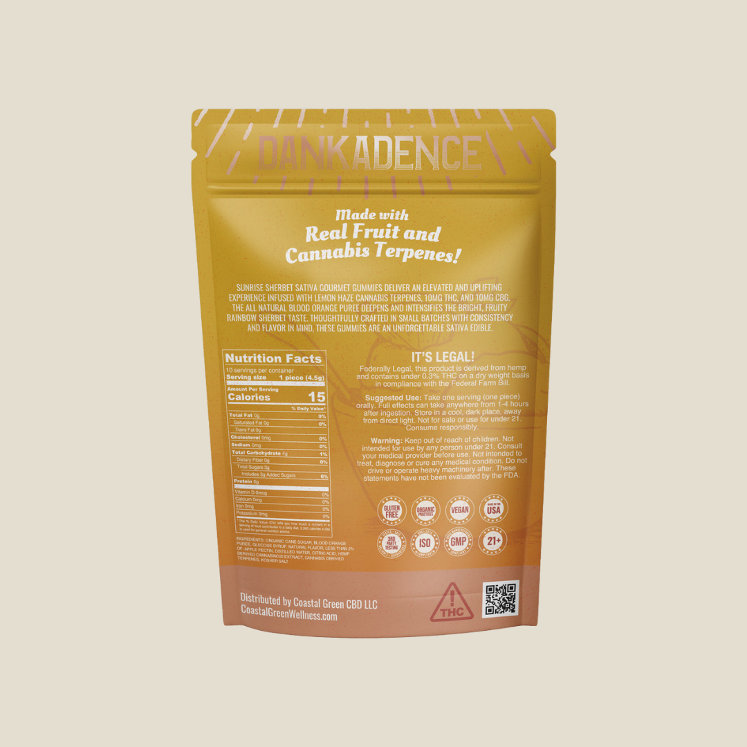Dankadence | Sunrise Sherbert 10mg-zoom-2