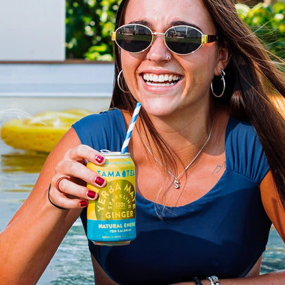 Tama Tea | Ginger Lemon Sparkling Yerba Maté