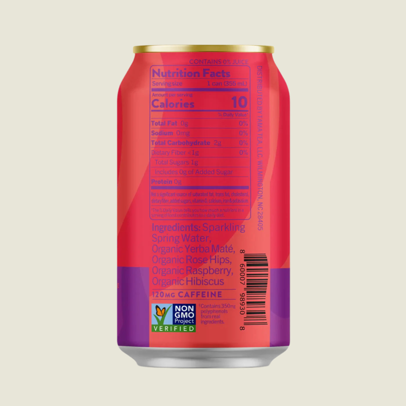 Tama Tea | Rose Lime Sparkling Yerba Maté-zoom-2