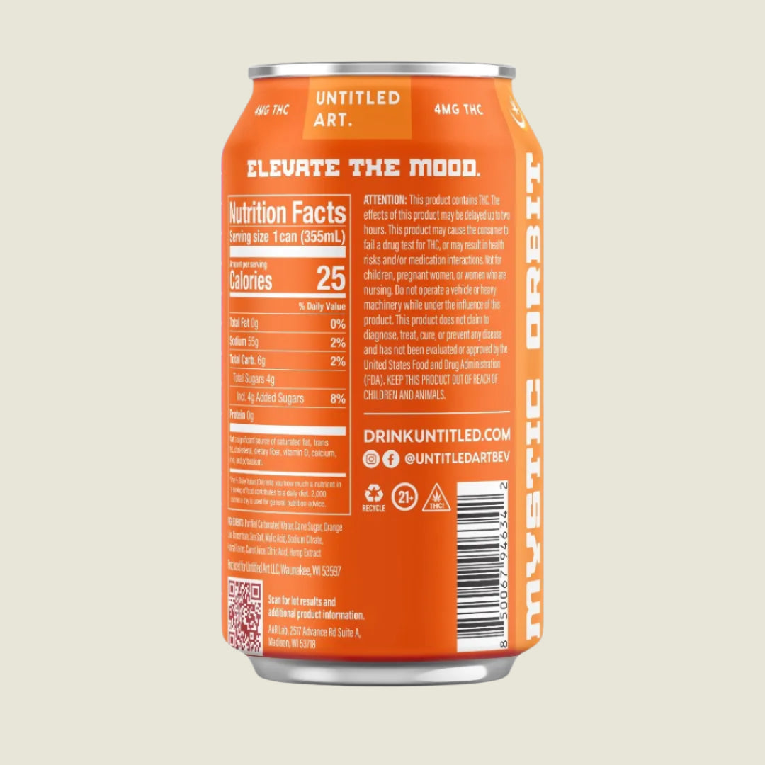 Untitled Art Mystic Orbit | Cosmic Orange