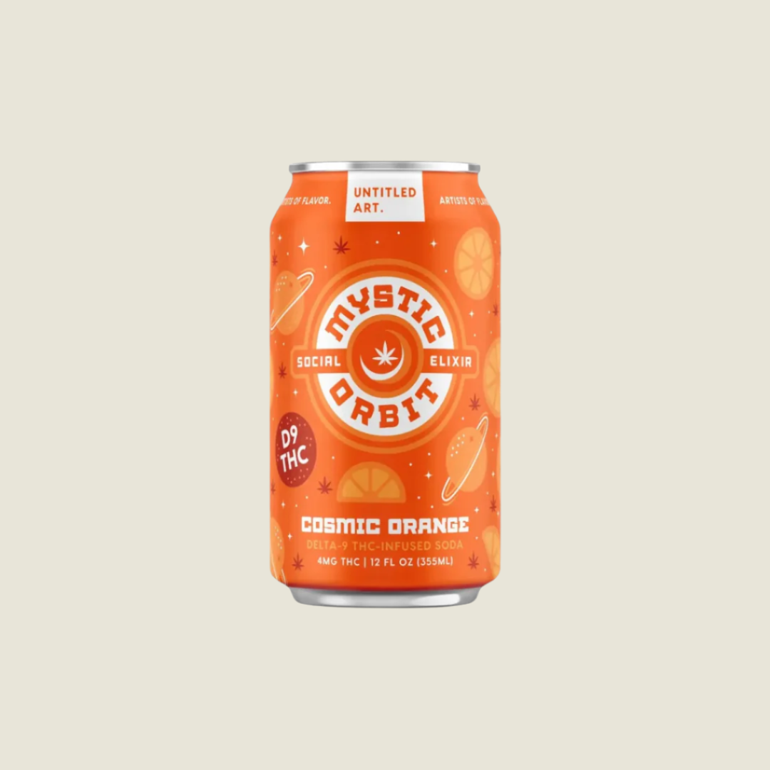 Untitled Art Mystic Orbit | Cosmic Orange