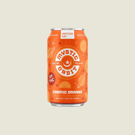 Untitled Art Mystic Orbit | Cosmic Orange