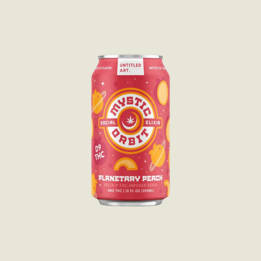 Untitled Art Mystic Orbit | Planetary Peach