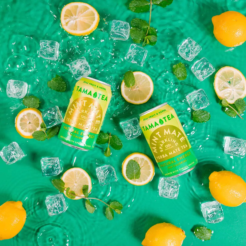 Tama Tea | Sparkling Mint Yerba Mate-zoom-