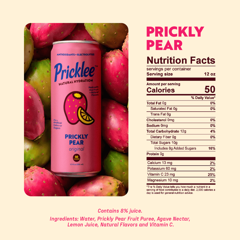 Pricklee Natural Hydration | Prickly Pear-zoom-
