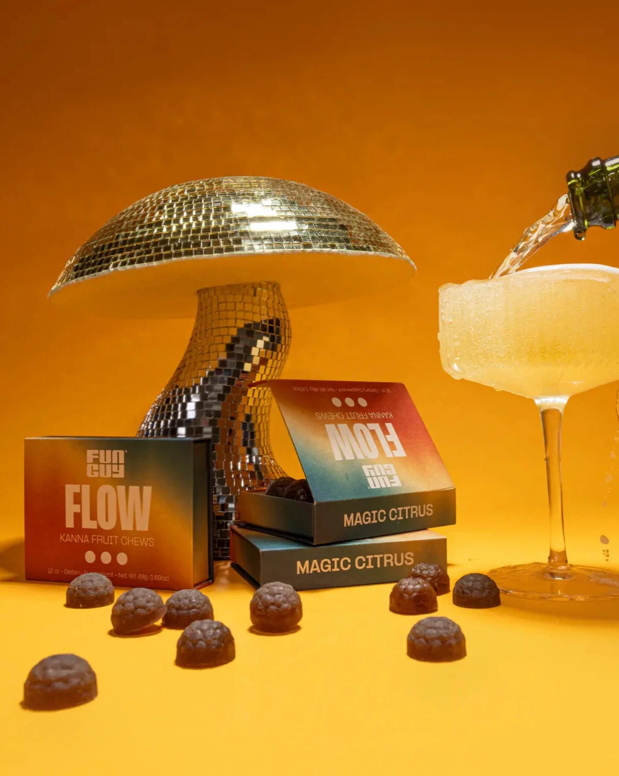 FUN GUY | Flow Kanna Fruit Chews (12 Gummies)-zoom-2